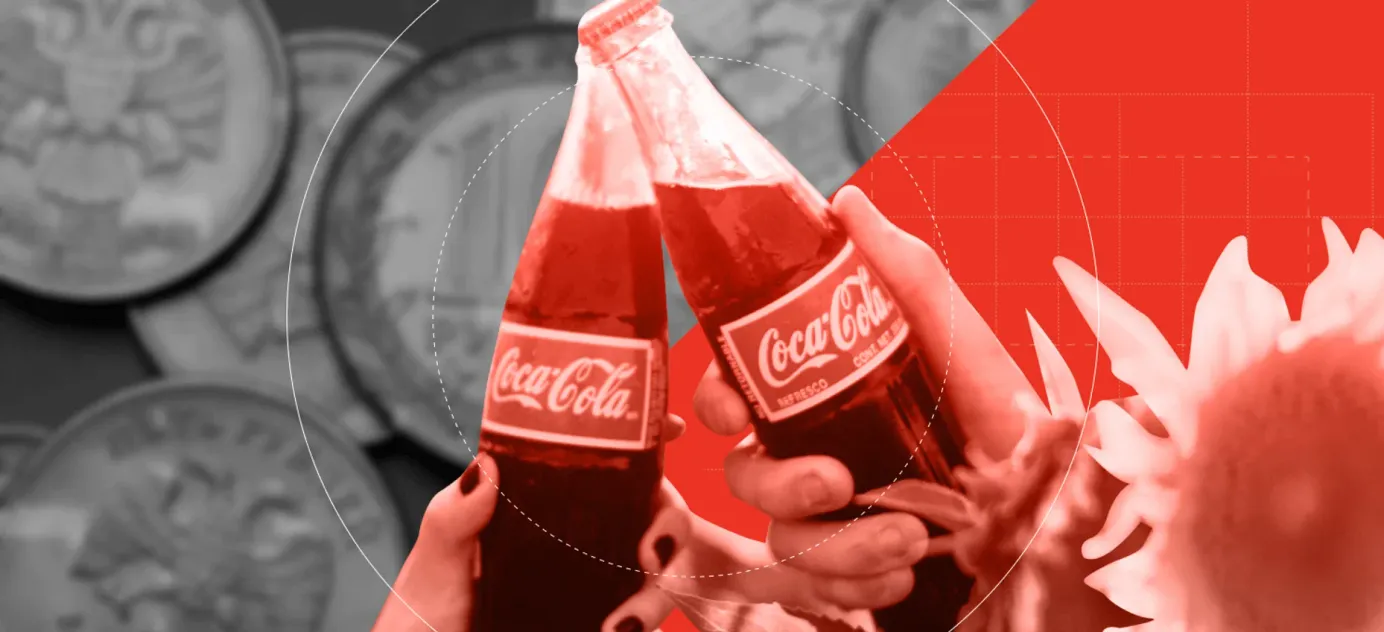 Coca-Cola quit Russia, but you can still find it on the country's shelves.  How?
